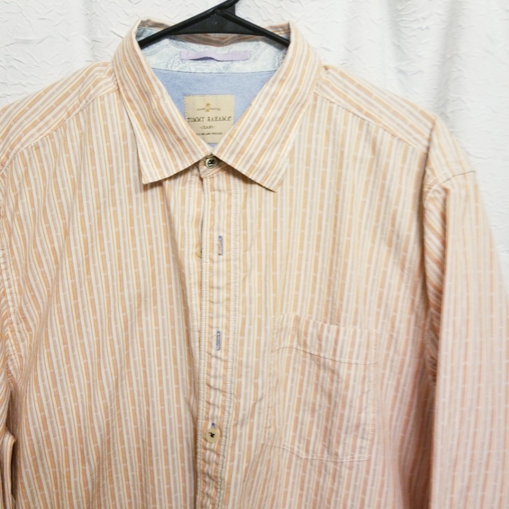 Tommy Bahama Mens Button Down Shirt Cotton SZ XL - Picture 2 of 6